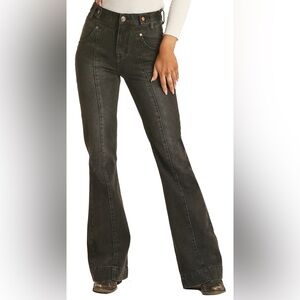Rock & Roll Cowgirl High Rise Trouser Jeans